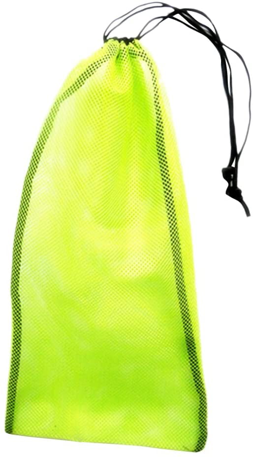 2x Scuba Diving Snorkel Swim Fins Mesh Drawstring Gear Bag & Shoulder Strap 
