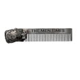 thumbnail image 1 of MasteelfCA 1pc Stainless Steel Beard Comb Hair Styling Comb Goatee Style Design for Men, 1 of 7