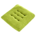 thumbnail image 2 of Thick Soft Memory Foam Seat Cushion with Non-Slip Straps - 45x45x10cm Indoor Outdoor Chair Pad for Office, Garden, Patio, Home, Kitchen Use, 2 of 3