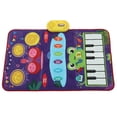 thumbnail image 1 of Music Mat, Piano Keyboards 13 Background Songs Coordination Multi Player Children Music Mat  for Travel for Kids, 1 of 7