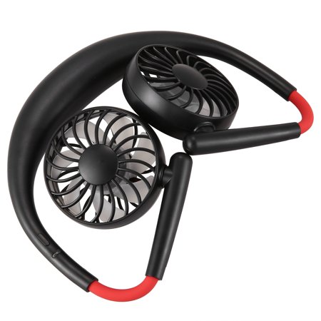

Upgraded USB Rechargeable 2000MAh Portable Hanging Sports Fan-Black