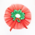 thumbnail image 5 of SUXIAN Toddler Skirts Christmas Cartoon Mesh Tutu Ballet Dance Party With Hairband Set For Kids Girls Skirt Red_003 2-4 Years, 5 of 6