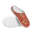 thumbnail image 3 of KLL Strawberry Pattern Adult Unisex Cozy Slippers,Fuzzy Slip-on Slippers TPR Sole Slippers Comfort Plush Home Footwear for Indoor & Outdoor-35/36, 3 of 7