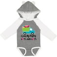 thumbnail image 3 of Inktastic I Love My PopPop Boys Long Sleeve Baby Bodysuit, 3 of 5