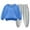 A103-Blue, variant on Hessimy Toddler Boys Girls Spring Summer Cute Cartoon Print 2Pcs Long Sleeve Sleepwear Pajamas, Cute Sleep Pattern(Black,7-8 Years)