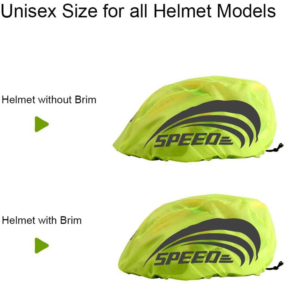 Rockbros Windproof Dust-proof Rain Cover MTB Road Bike Helmet Cover Green New 