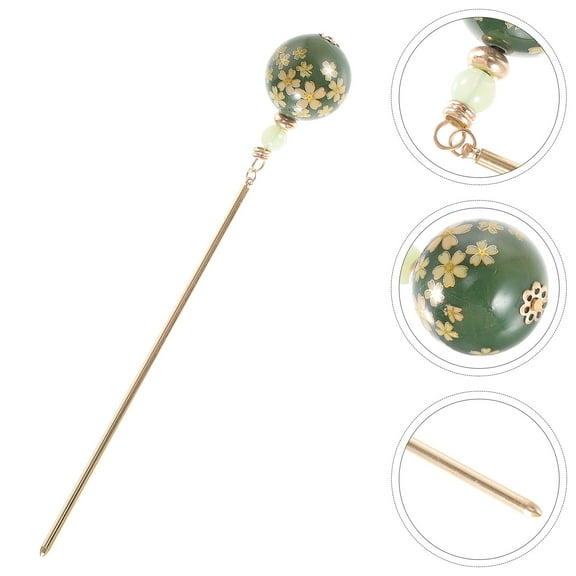 WHAMVOX Chinese Hair Stick Vintage Dangle Bead Hair Chopstick Hairpin Women Hair Accessory
