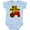 AE-Light Blue, variant on Inktastic Red Tractor Big Brother Boys Baby Bodysuit