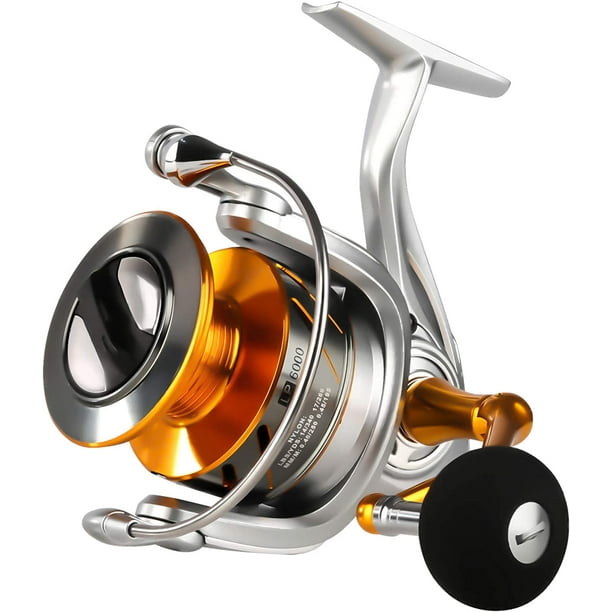 Seaknight Rapid Ii Saltwater Spinning Reel, 4.7:1,6.2:1 High Speed, Max Drag 22lbs, Smooth Fresh And Saltwater Fishing