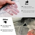 thumbnail image 5 of Clear Storage Bags with Zipper and Handles, Blanket Bags For Closet Storage, Moving and Packing Supplies for College, Underbed Storage Organizer for Clothes Pillow Bedding Christmas Wreath, 5 of 7