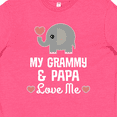 thumbnail image 4 of Inktastic Grammy and Papa love me Grandchild Youth T-Shirt, 4 of 5