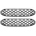 thumbnail image 1 of 2X Filet de Protection pour Voiture, Décoration de Pare-Chocs, Grilles Inférieures, Support de Protection pour 30-30 2020 2021, 1 of 5