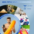 thumbnail image 6 of Mini Portable Air Pump With Vacuum Function, USB Rechargeable Electric Air Pump With 5 Nozzles And LED Light, Compact Size for Pool, Home And Outdoor Use, 6 of 10