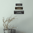 thumbnail image 2 of Signs ByLITA Standard Please Wait To Be Called To The Next Available Window Door or Wall Sign Durable ABS Plastic | Laser Engraved | Easy Installation | Elegant Design Sign (Red) - Medium, 2 of 7