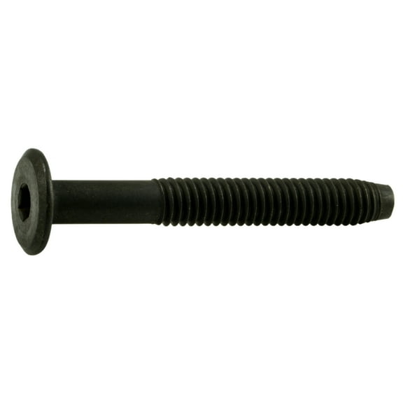 5/16"-18 x 2.36" Black Steel Coarse Thread Joint Connector Bolts (8 pcs.)