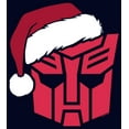 thumbnail image 2 of Men's Transformers Autobot Santa Graphic Tee Navy Blue Small, 2 of 5