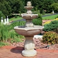 thumbnail image 5 of Sunnydaze Birds' Delight Outdoor Water Fountain with Pump - 35" H, 5 of 14