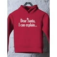 thumbnail image 3 of Dear Santa... Hoodie Toddler -Smartprints Designs,  2 Toddler, 3 of 4