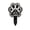 A001- Style A, variant on Pet Memorial Garden Stake, Durable Pet Grave Marker for Outdoor, Sympathy Paw Print Decor for Yard, Cemetery, Patio - In Loving Memory Design, No Size Needed, 1pc (No Quantity Needed as Only One)