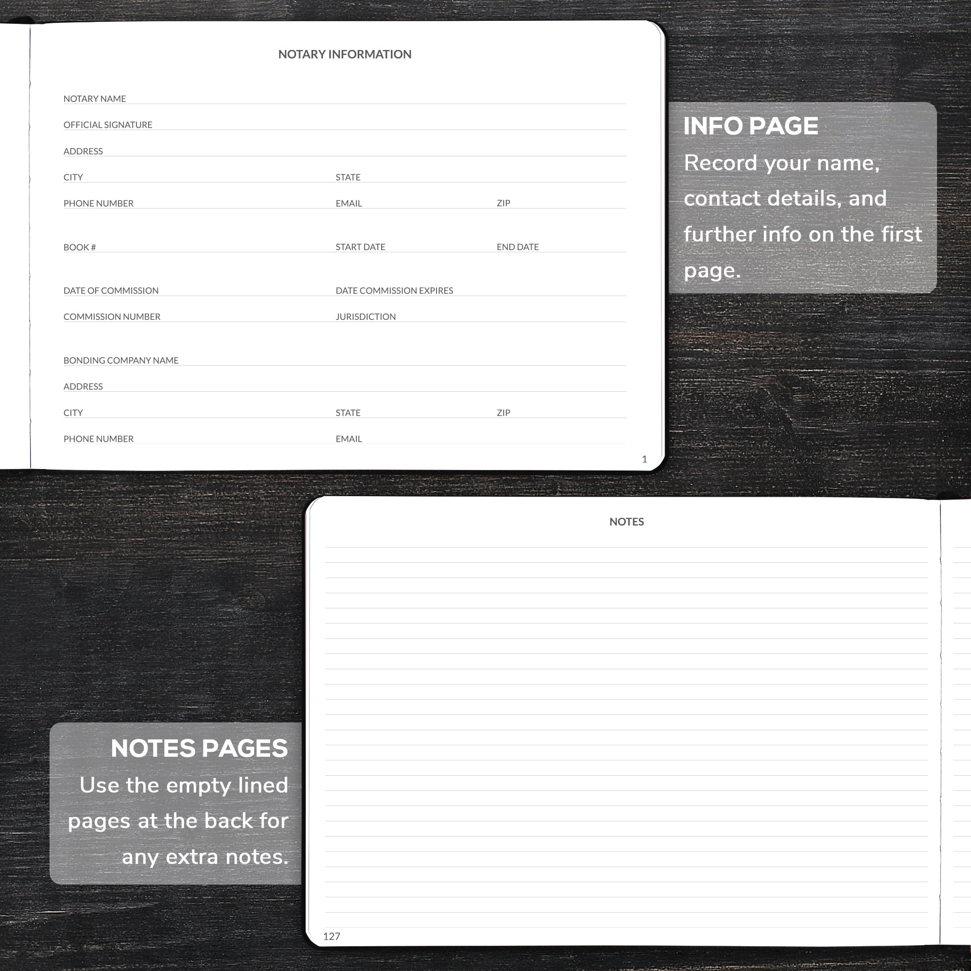 Skyline Official Notary Journal