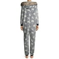 thumbnail image 4 of Secret Treasures Women's and Women's Plus Faux Fur Trimmed Union Suit, 4 of 6