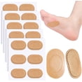 thumbnail image 1 of Jinsinto 30 Pcs Felt Callus Pads Metatarsal Pads Forefoot Foot Pads Pain Relief Foot Cushion Keep Calluses from Rubbing on Shoes Adhesive Pads for Men and Women, 1 of 5