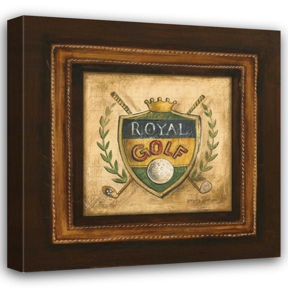 Gregory Gorham 20x20 Gallery Wrapped Canvas Wall Art Titled - Golf Royal
