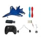 thumbnail image 4 of Avión RC de control remoto, modelo de espuma, planeador para uso en exteriores, adecuado para niños y adultos azul, 4 of 9