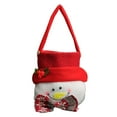 thumbnail image 3 of Christmas Gift Bag With Handle Christmas Party Supplies Candy Bag Super Cute Snowman Santa Claus Deer for Decoration And Return Gifton Clearance, 3 of 7