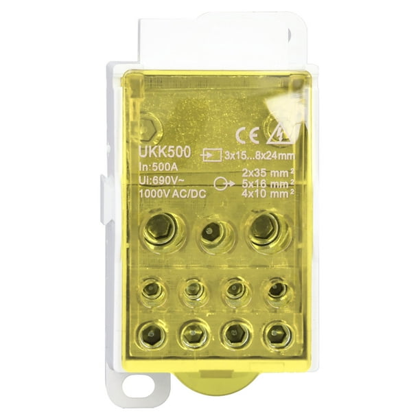 Terminal Block Connector,UKK500 C45 Terminal Block Rail Power Junction