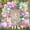 Pink Green Purple, variant on Winter Wonderland Snowflake Balloon Garland Arch Kit, 108PCS Blue and White Silver Christmas Balloons with Snowflake Foil Balloons for Snow Princess Holiday Xmas New Year Birthday Party Decorations