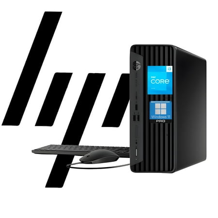 HP ProDesk 400 G9 SFF Business Desktop Computer, Latest 13th Gen Intel Core i3 CPU, 32GB RAM, 1TB PCle SSD, Dual 4K Display Support, USB-C, HDMl, RJ-45, Wi-Fi, Wired Keyboard & Mouse, Windows 11 Pro
