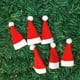 thumbnail image 4 of Worallymy 12 Uds. gorro de piruleta pequeño de Navidad gorros de Papá Noel no tejidos gorro de caramelo de piruleta decoración de fiesta de Navidad Worallymy JD735806584, 4 of 7