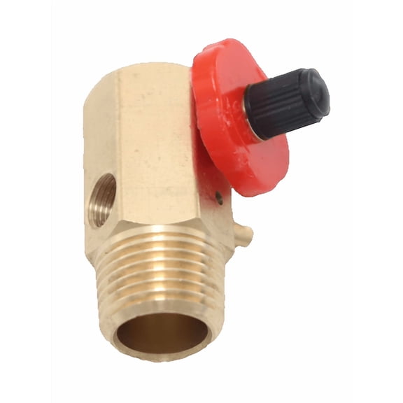 Air Tank Manifold Tool w/ Fill Port Plastic Shut Off Safety Valve Relief Bypass