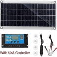 thumbnail image 4 of 300W 12V Solar Panel, Solar Panel Kit, Battery Charger Kit with 60A Solar Charge Controller for RV, Yacht, Outdoor, Garden, Lighting, 4 of 5