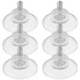 thumbnail image 1 of MERRYHAPY 6Ud Ventosas Resistentes De PVC Transparentes Con Tornillos Para Colgar En Vidrio Y Ventana, 1 of 7