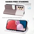 thumbnail image 3 of Compatible with Samsung Galaxy A13 4G Cute Animals Pattern Wallet Case with Card Slots Flip Cover, 3 of 5