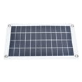 thumbnail image 3 of Fuente de alimentación portátil al aire libre del silicio monocristalino del cargador del panel solar de 7.5W 12V, 3 of 5
