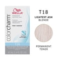 thumbnail image 2 of Wella Color Charm Permanent Liquid Hair Toner - T18 Lightest Ash Blonde, 2 of 7