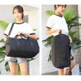 thumbnail image 3 of Bolsa de lona deportiva de gran capacidad con bolsillo húmedo para zapatos, 49x30x25cm a prueba de agua Negro jinwen Paquete deportivo Fitness Gym, 3 of 8