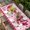 Cherry Pink, variant on Happy Valentine's Day Table Cloths for 3 Foot Rectangle Tables, Beige Love Hearts Romantic Patio Waterproof Elastic Fitted Tablecloths, Washable Rectangular Table Cover for Camping