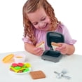 thumbnail image 5 of Play-Doh Kitchen Creations Cheesy Sandwich Play Dough Set - 6 Color (6 Piece), 5 of 7