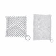 thumbnail image 3 of PASILI Cast Iron Scrubber Cleaner, Stainless Steel To Clean Metal Chain Cleaning Mesh, 3 of 9