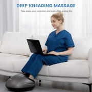 Breo Shiatsu Foot Massager with Heat, Deep Kneading for Plantar Fasciitis, Fits Men Size 12, Gift