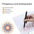 thumbnail image 3 of MesaSe Spirale Design Artistique Spirograph Jouets de Dessin DIY Ensemble de Jeu avec Plus d'Accessoires Engrenages Emboîtables Roues Règle, 3 of 9