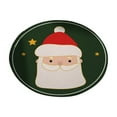 thumbnail image 2 of Puntoco Liquidación De Adornos Decorativos Navideños Alfombra Navideña Para Sala De Estar Alfombra De Piso Con Copos De Nieve Y Árbol De Navidad De Papá Noel Manta De Noche Para Dormitorio De Fácil Ma, 2 of 6