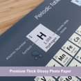 thumbnail image 4 of Life Chem 2022 Chemistry Periodic Table Of Elements Poster (15 X 22 In) For Classroom Laboratory Home Decor - Classical Theme Dark Grey Design, 4 of 5