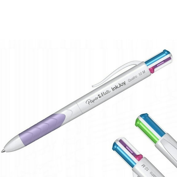 Papermate Quatro Ballpoint Pen Party Colors