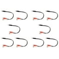 thumbnail image 1 of 10X 3.5mm Adaptador Estereo Jack de Auriculares A 2 RCA Jack Adaptador Cable de Audio, 3,5 mm Macho A 2X RCA Hembra, 1 of 5