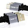 thumbnail image 1 of Cable USB-C GEARit, paquete de 3, 0,9 m, carga rápida, USB 2.0, 1 of 7